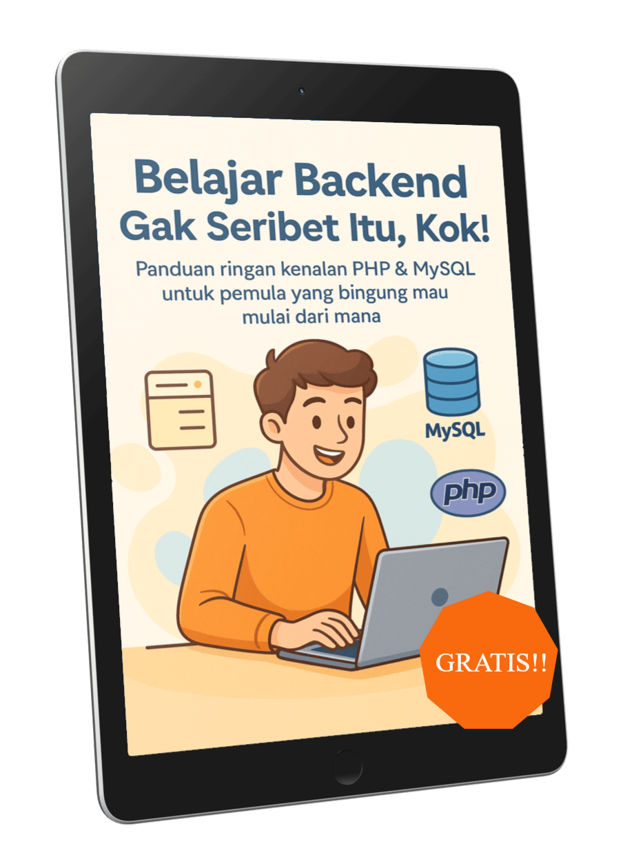 Backend Gak Seribet Itu